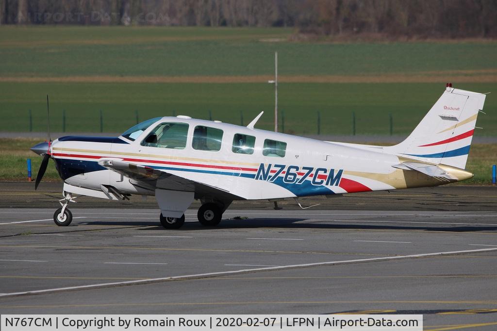 N767CM, 1992 Beech A36 Bonanza 36 C/N E2723, Parked