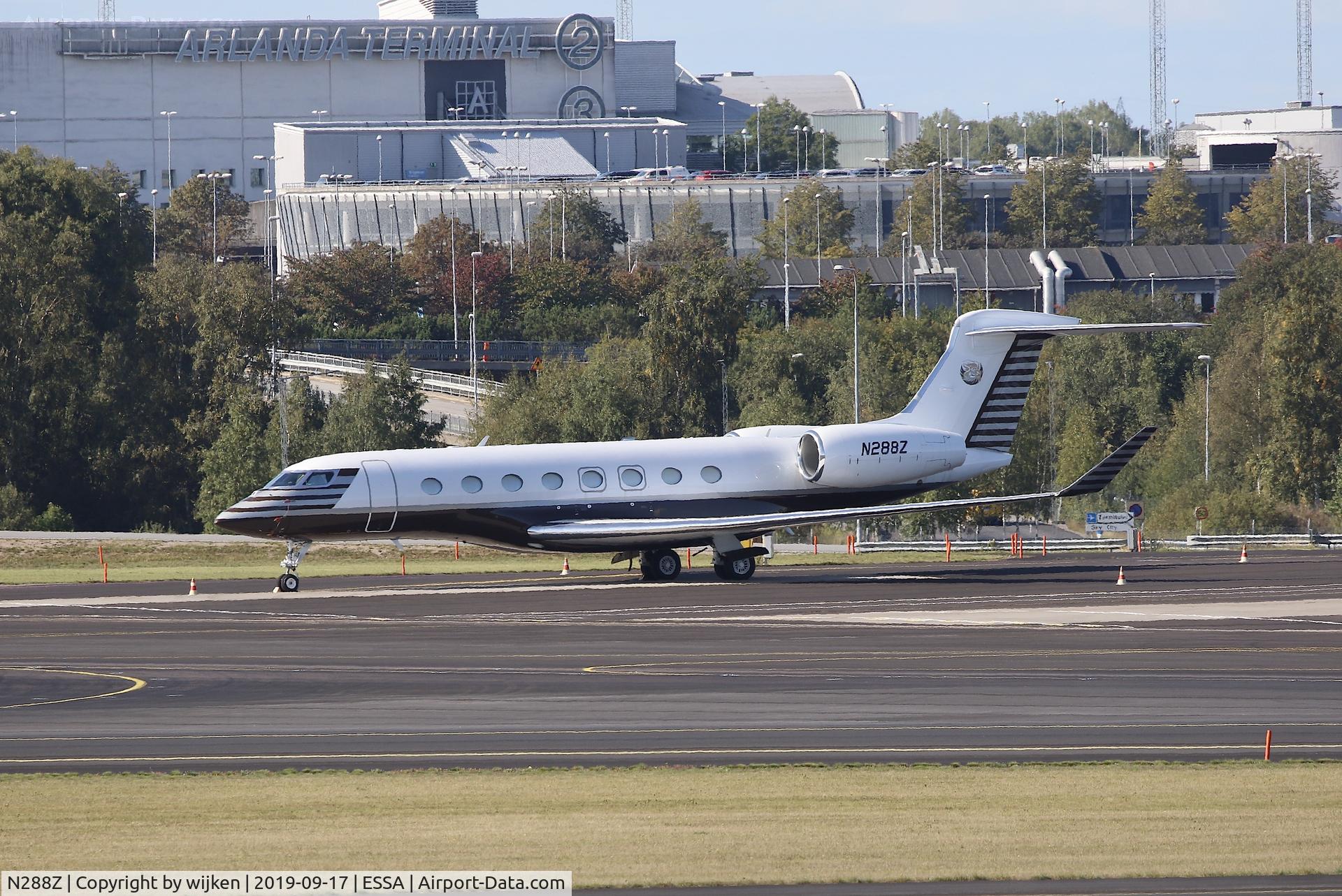 N288Z, 2014 Gulfstream Aerospace G650 (G-VI) C/N 6093, Ramp M