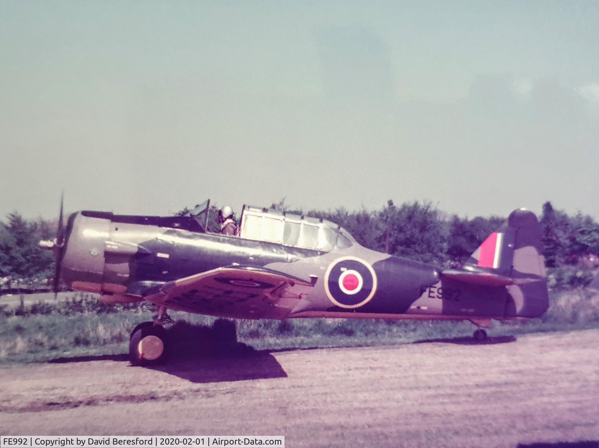 FE992, 1943 Noorduyn AT-16 Harvard IIB C/N 14-726, Pictured in the mid-80s, probably at Barton Air Show