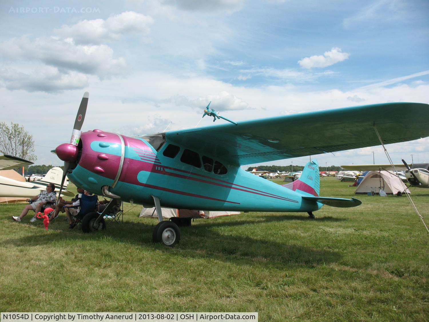 N1054D, 1951 Cessna 195A C/N 7666, 1951 Cessna 195A, c/n: 7666