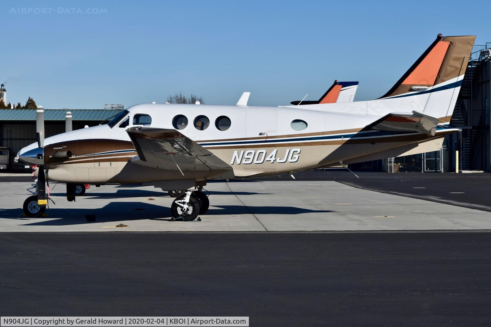 N904JG, Raytheon C90GT King Air C/N LJ-1764, Parked on the NIFC ramp.