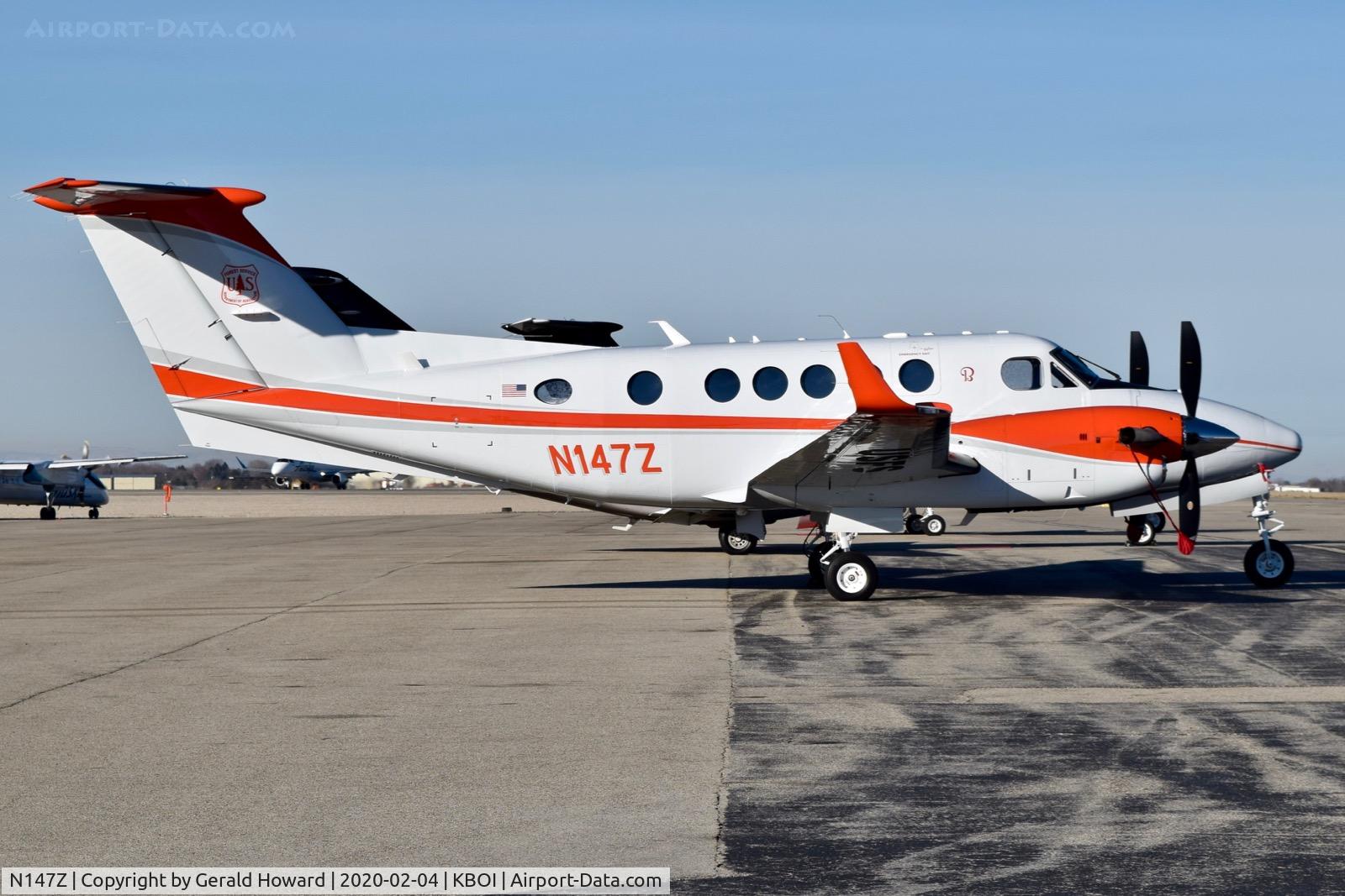 N147Z, 2018 Beech B200GT King Air King Air C/N BY-323, Parked on the north GA ramp.
