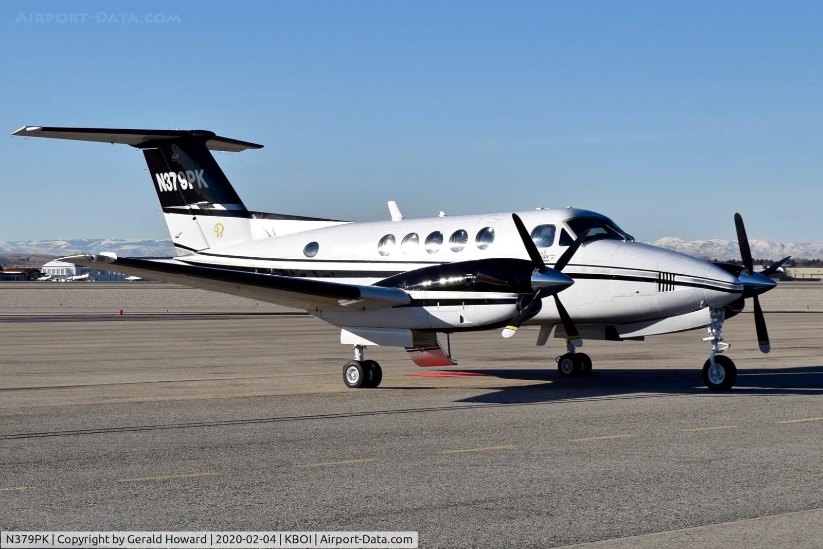 N379PK, 1979 Beechcraft 200 King Air C/N BB-453, Parked on north GA ramp.