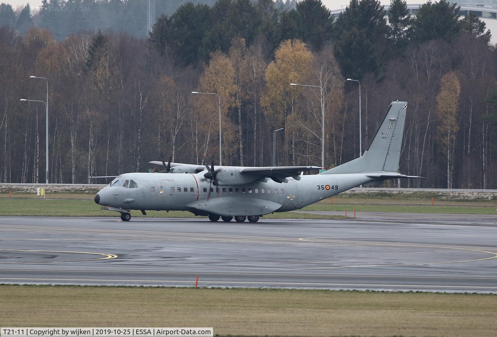 T21-11, 2007 CASA C-295M C/N EA03-11-032, Ramp M
