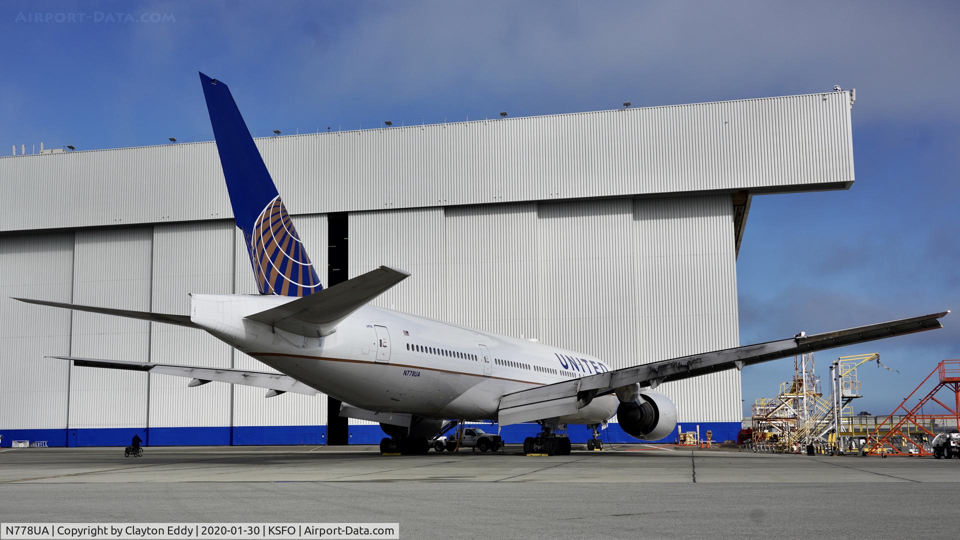 N778UA, 1996 Boeing 777-222 C/N 26940, SFO 2020.