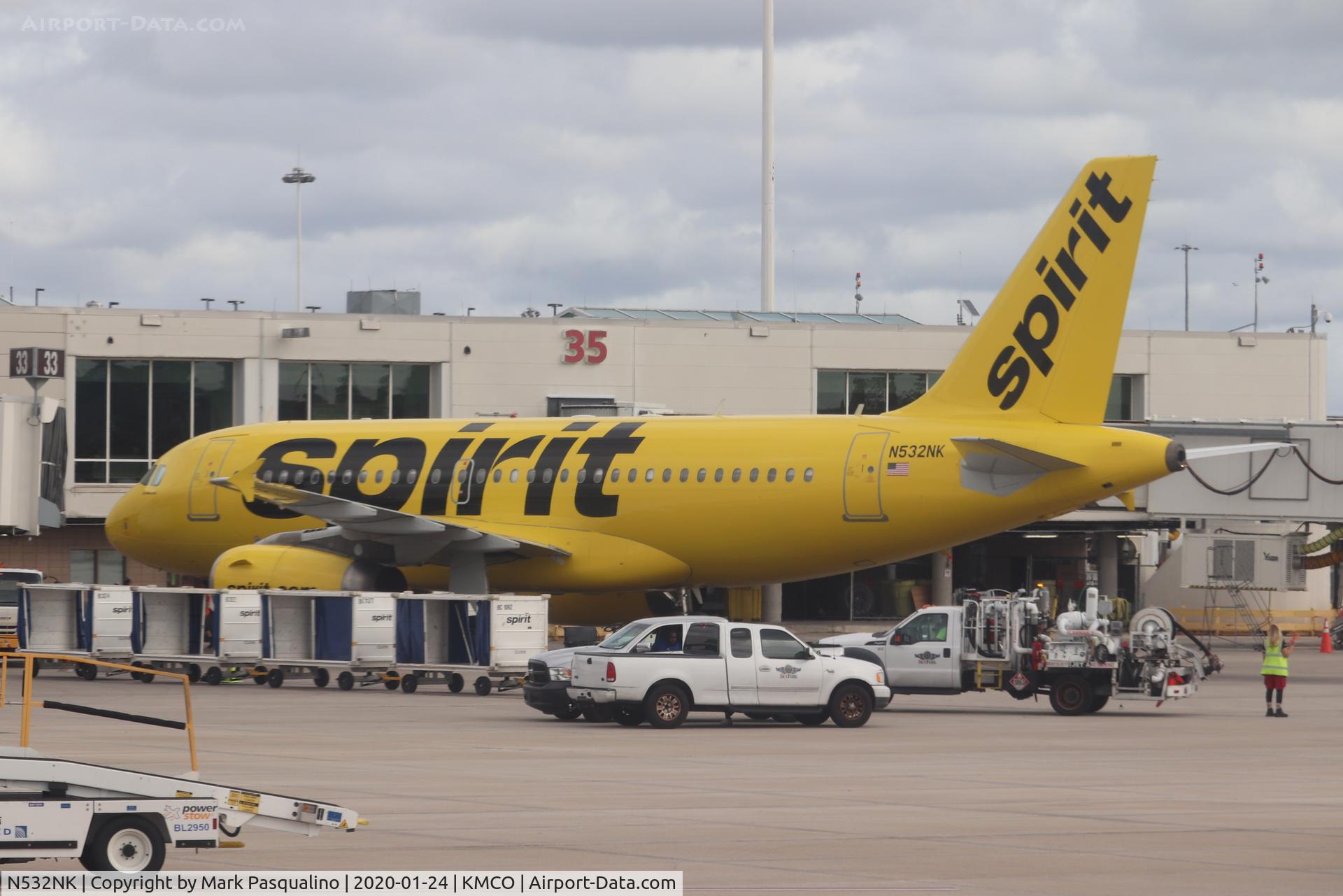 N532NK, 2007 Airbus A319-132 C/N 3165, Airbus A319-132