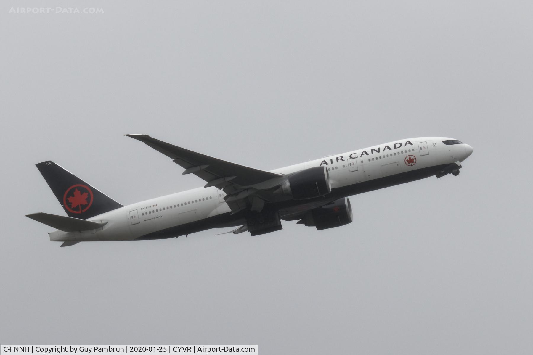 C-FNNH, 2008 Boeing 777-233/LR C/N 35247, Departing