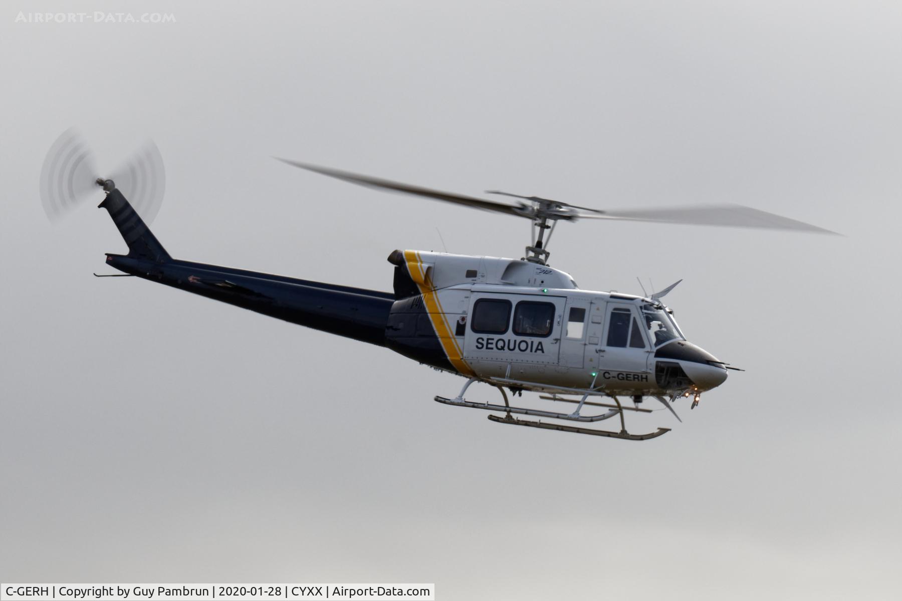 C-GERH, 1976 Bell 212 C/N 30768, Landing