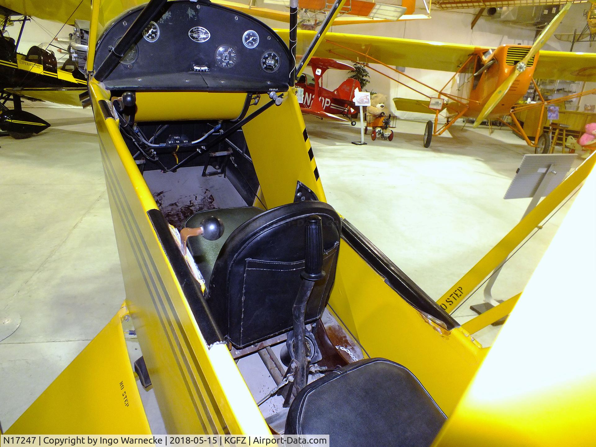 N17247, 1937 Piper J-2 C/N 913, Piper J2 Cub at the Iowa Aviation Museum, Greenfield IA  #c