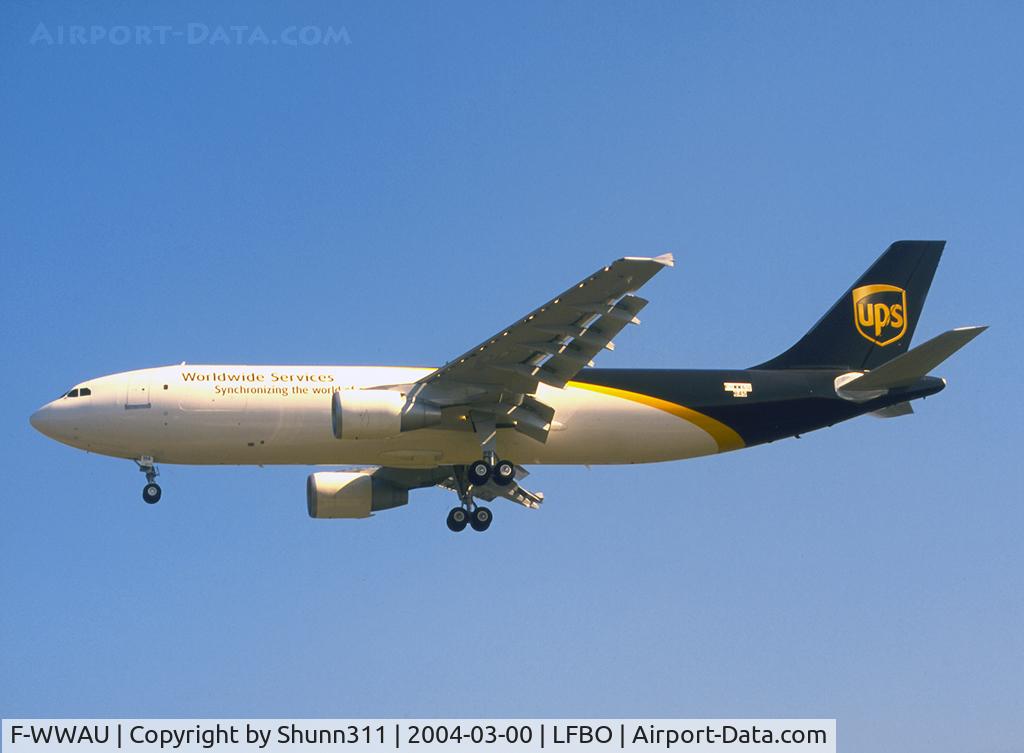 F-WWAU, 2004 Airbus A300F4-622R C/N 0845, C/n 845  - To be N156UP