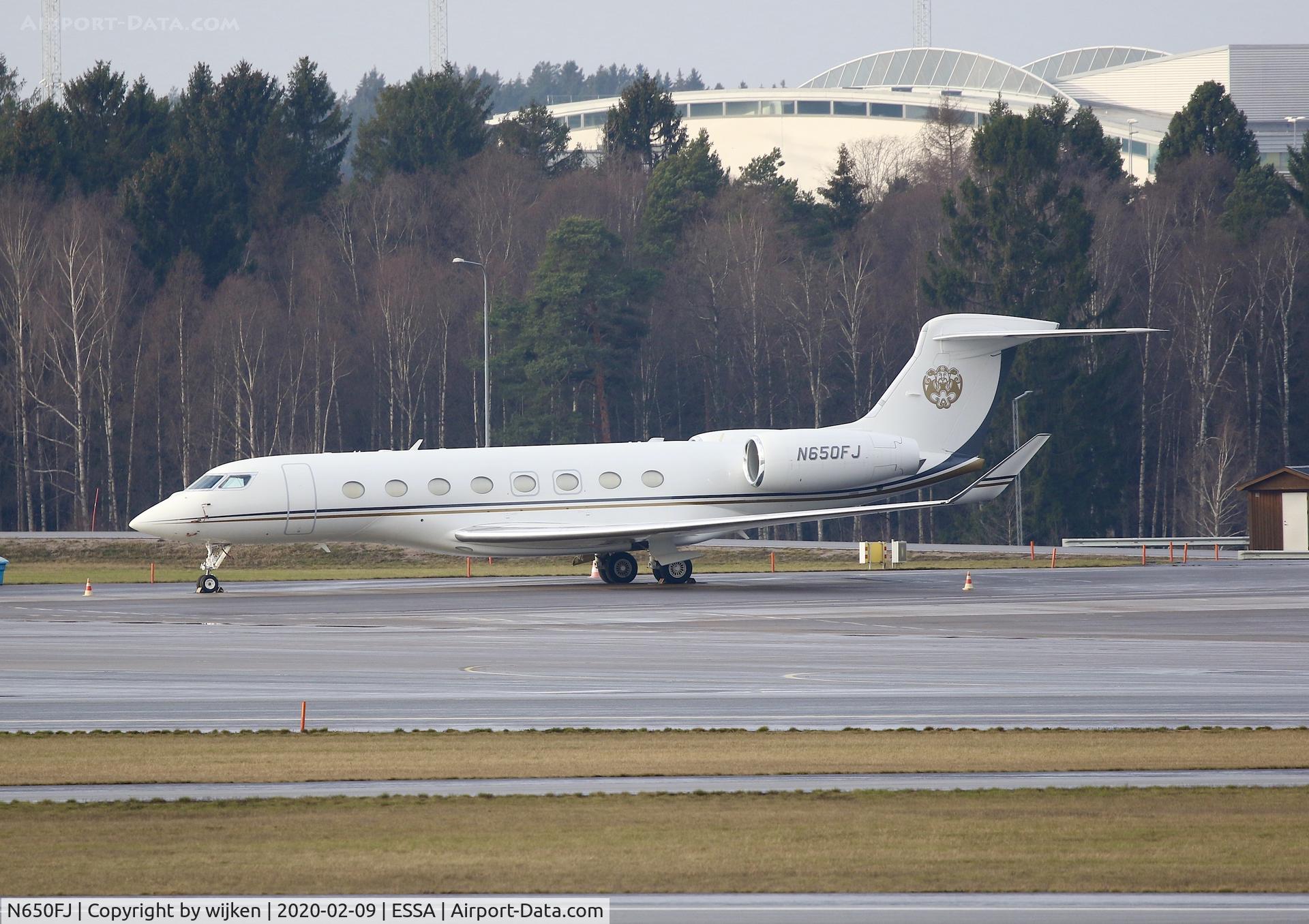 N650FJ, 2015 Gulfstream Aerospace G650 (G-VI) C/N 6175, Ramp M