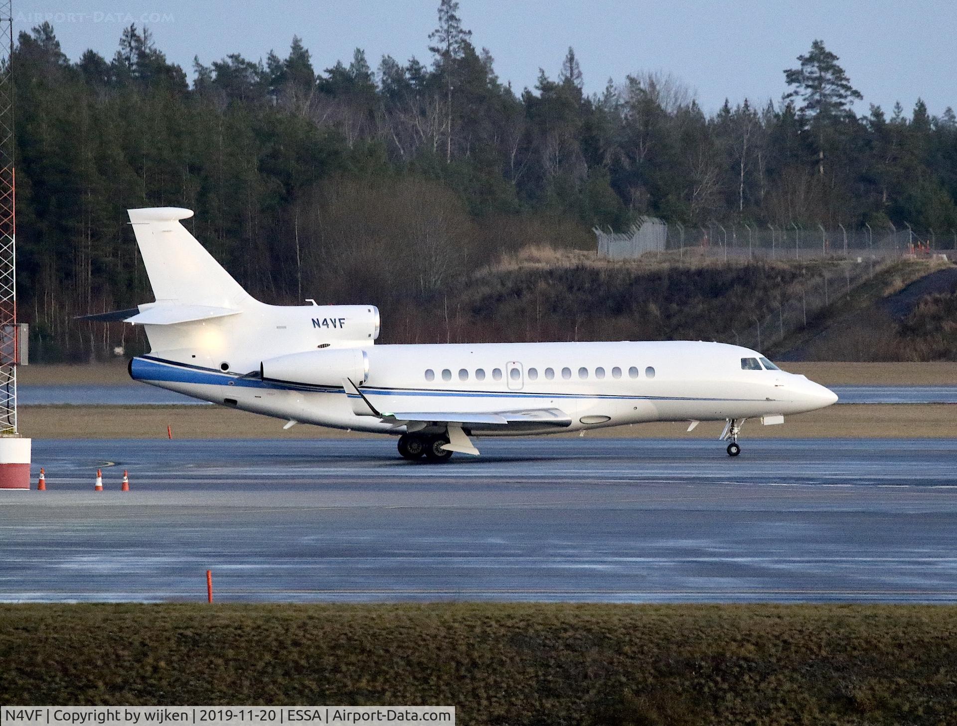 N4VF, 2009 Dassault Falcon 7X C/N 62, Ramp M