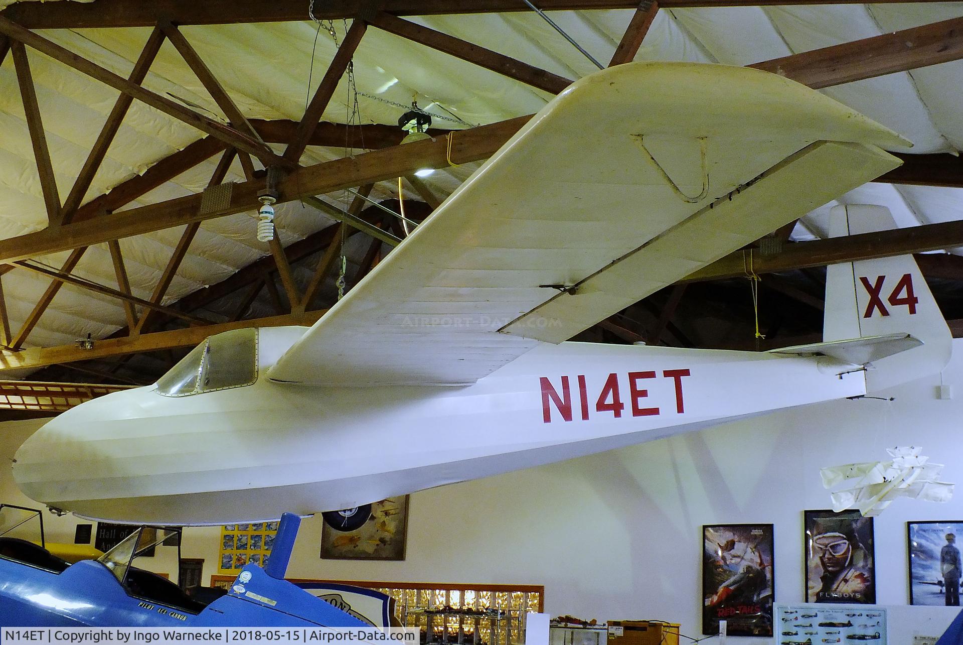 N14ET, 1964 Hall Cherokee II C/N 1 (N14ET), Hall Cherokee II at the Iowa Aviation Museum, Greenfield IA