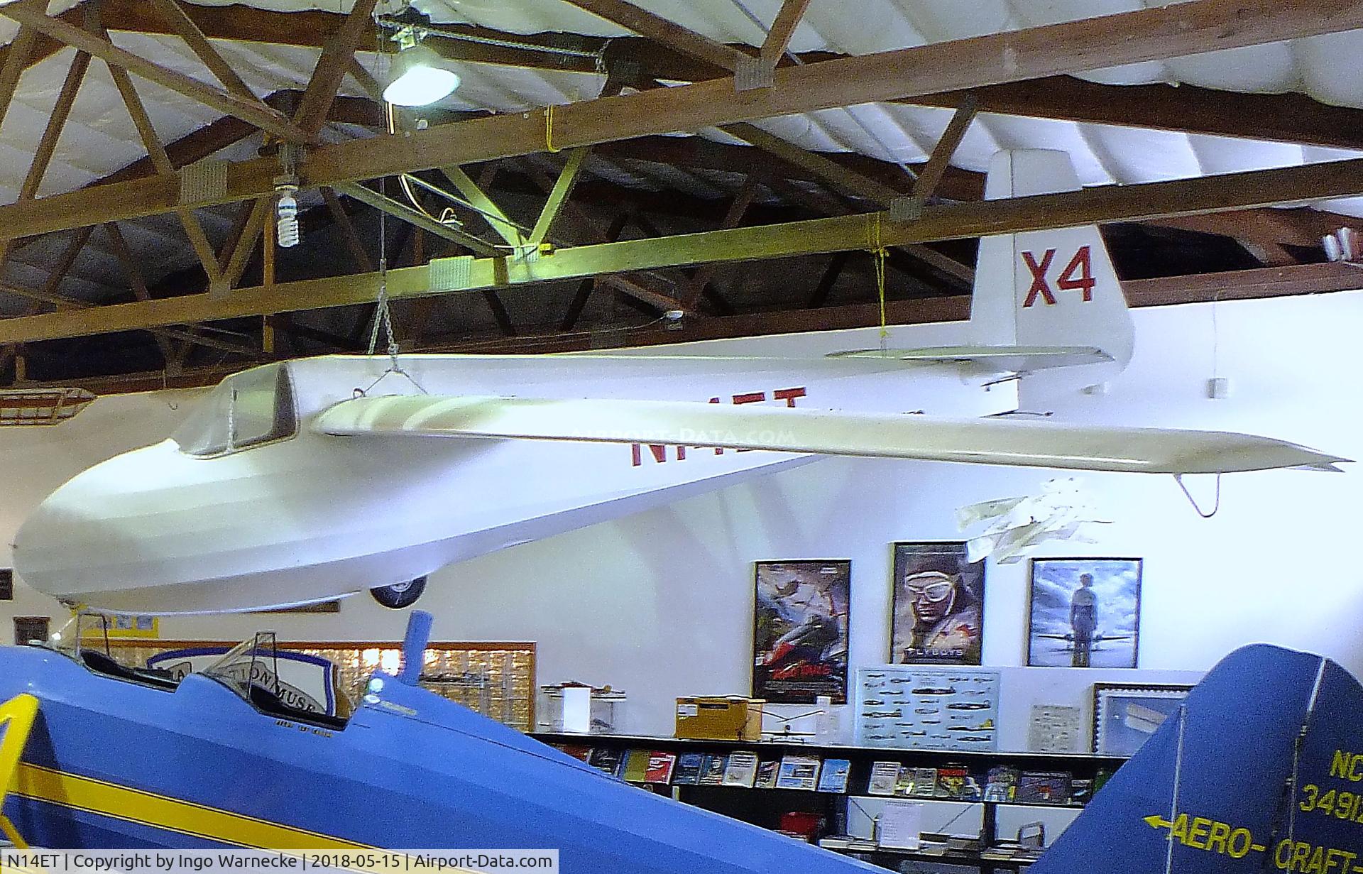 N14ET, 1964 Hall Cherokee II C/N 1 (N14ET), Hall Cherokee II at the Iowa Aviation Museum, Greenfield IA