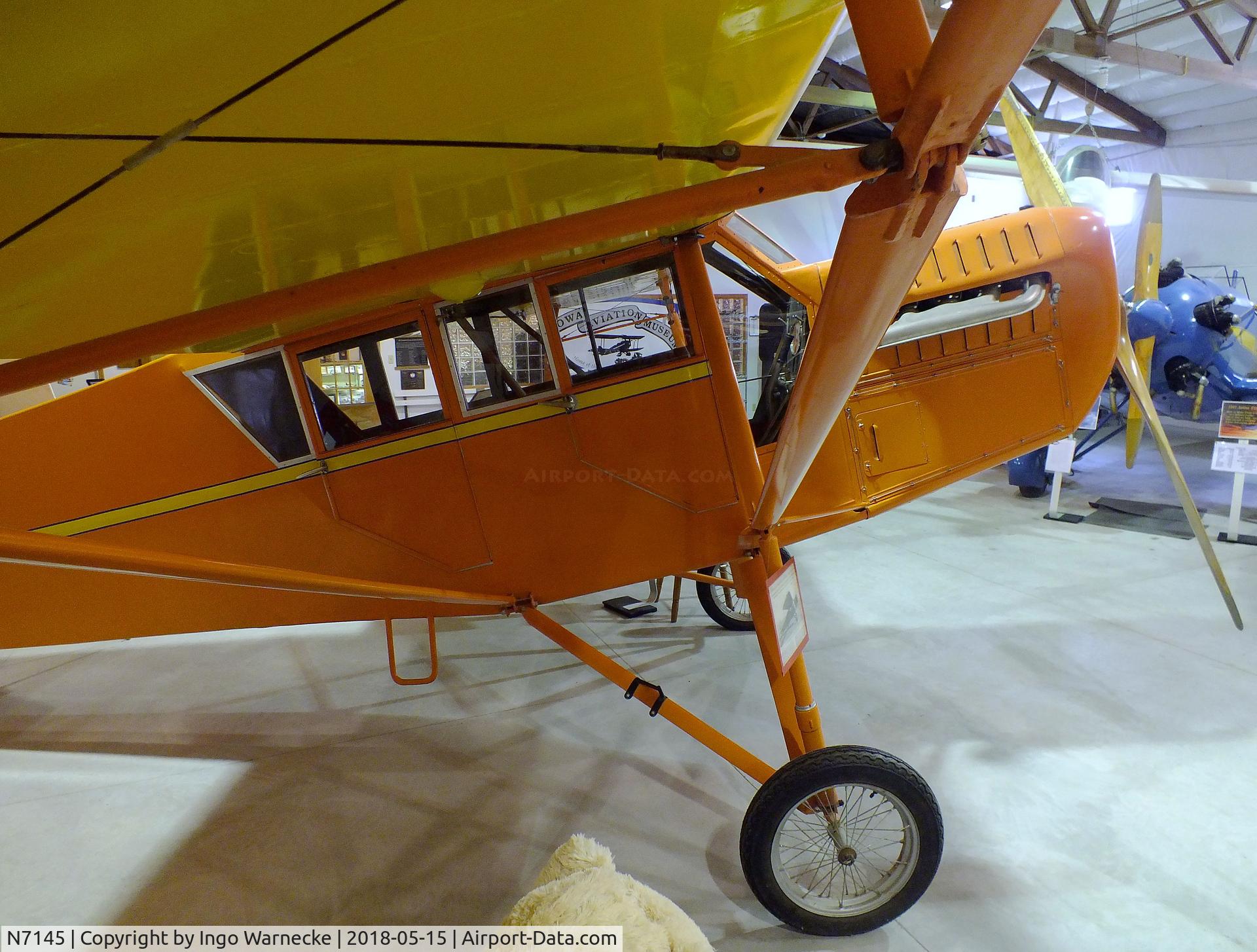 N7145, 1928 Curtiss-Wright Robin C/N 6, Curtiss-Wright Robin at the Iowa Aviation Museum, Greenfield IA