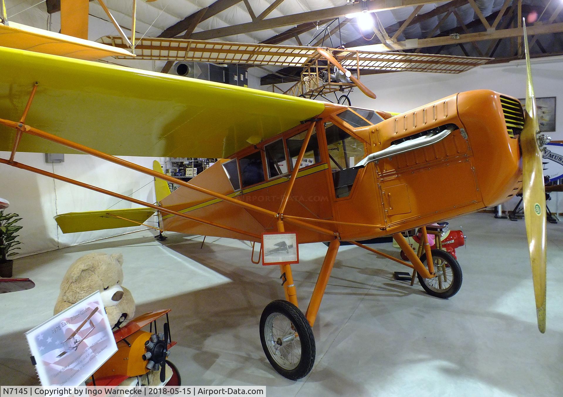 N7145, 1928 Curtiss-Wright Robin C/N 6, Curtiss-Wright Robin at the Iowa Aviation Museum, Greenfield IA