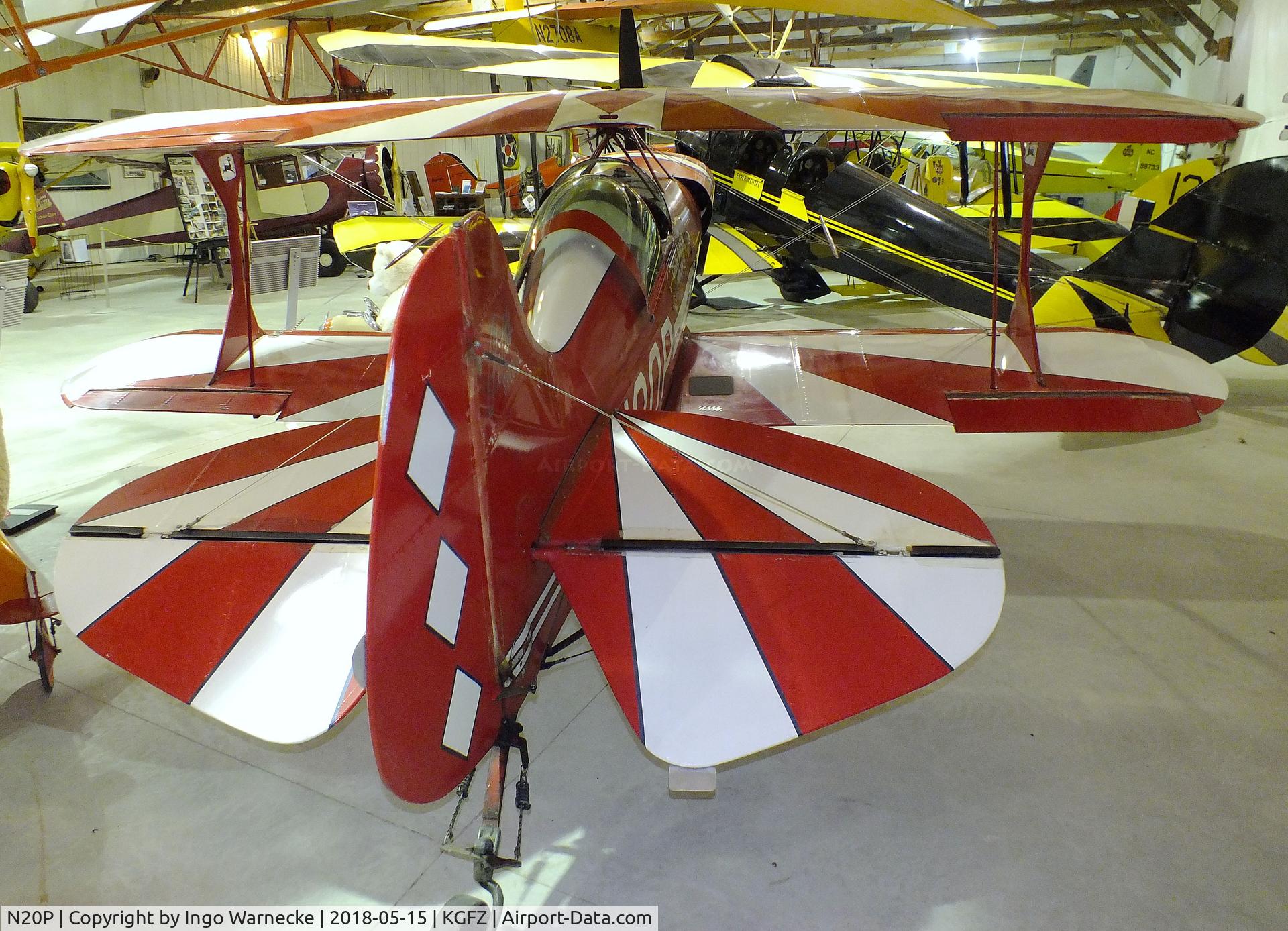 N20P, 1968 Pitts S-1C Special C/N 101M, Pitts S-1C Special at the Iowa Aviation Museum, Greenfield IA