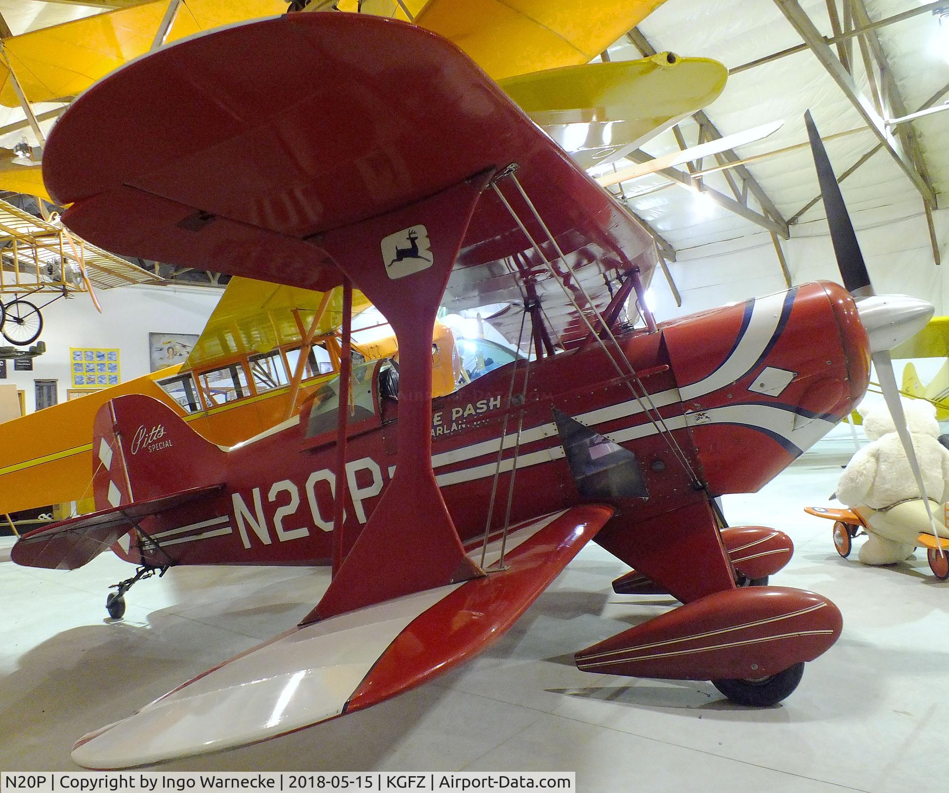 N20P, 1968 Pitts S-1C Special C/N 101M, Pitts S-1C Special at the Iowa Aviation Museum, Greenfield IA