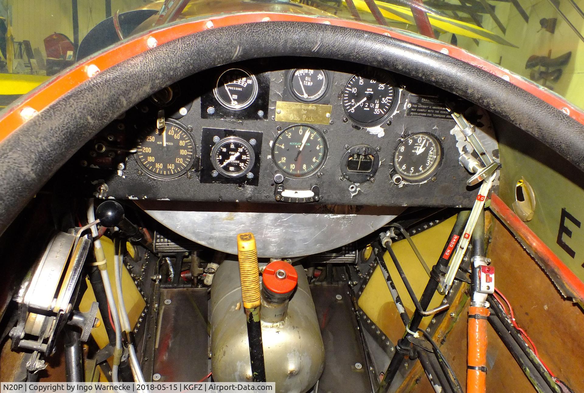 N20P, 1968 Pitts S-1C Special C/N 101M, Pitts S-1C Special at the Iowa Aviation Museum, Greenfield IA  #c