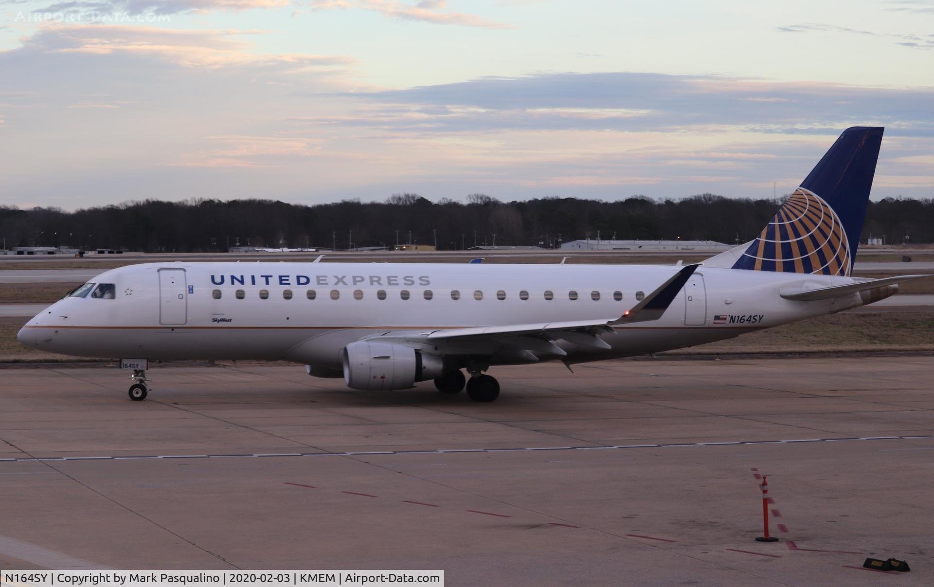 N164SY, 2016 Embraer 175LR (ERJ-170-200LR) C/N 17000603, ERJ-170-200LR