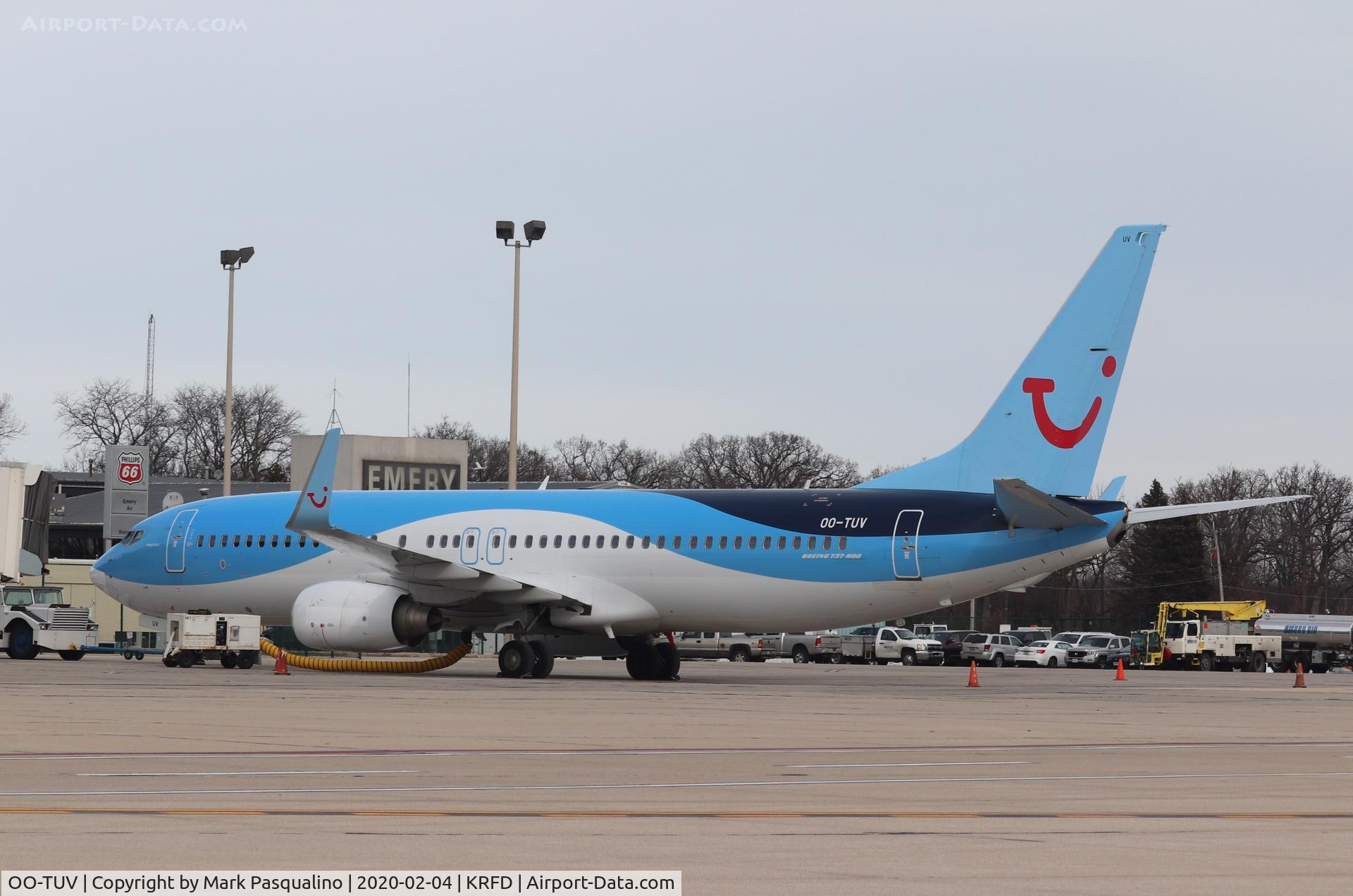 OO-TUV, 2011 Boeing 737-86J C/N 36883, Boeing 737-86J