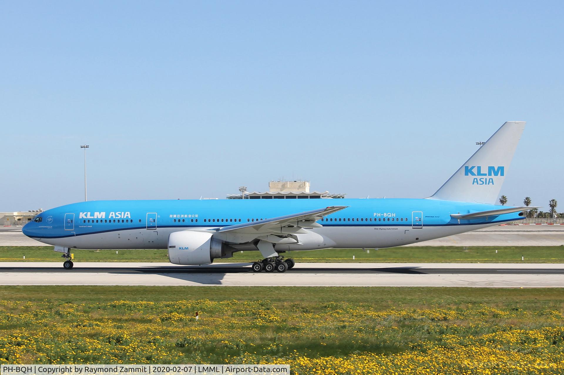 PH-BQH, 2004 Boeing 777-206/ER C/N 32705, B777 PH-BQH KLM Asia