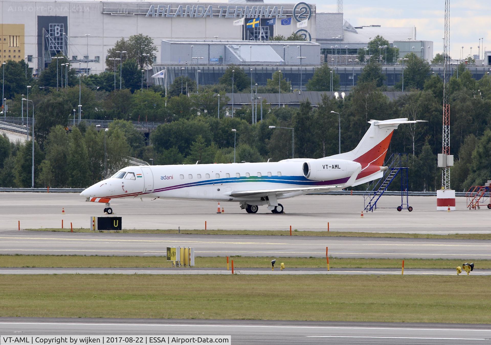 VT-AML, 2013 Embraer EMB-135BJ Legacy 650 C/N 14501144, Ramp M