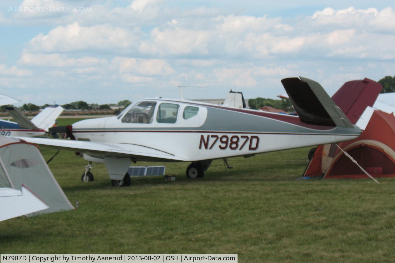 N7987D, 1957 Beech H35 Bonanza C/N D-5273, 1957 Beech H35, c/n: D-5273