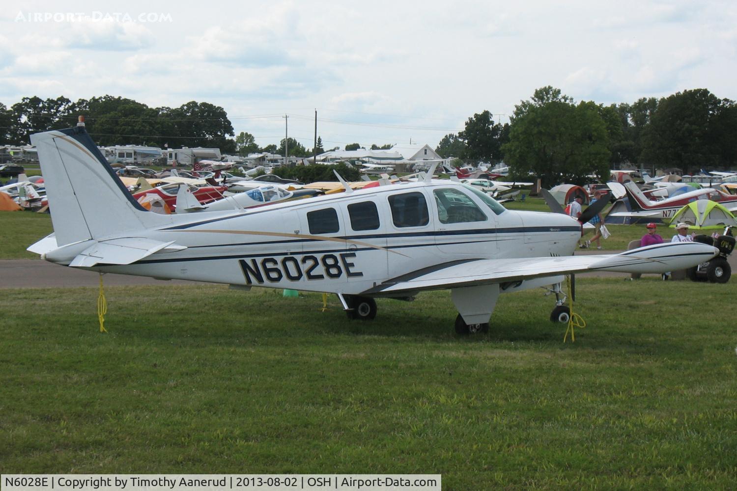 N6028E, 1979 Beech A36 Bonanza 36 C/N E-1458, 1979 Beech A36, c/n: E-1458