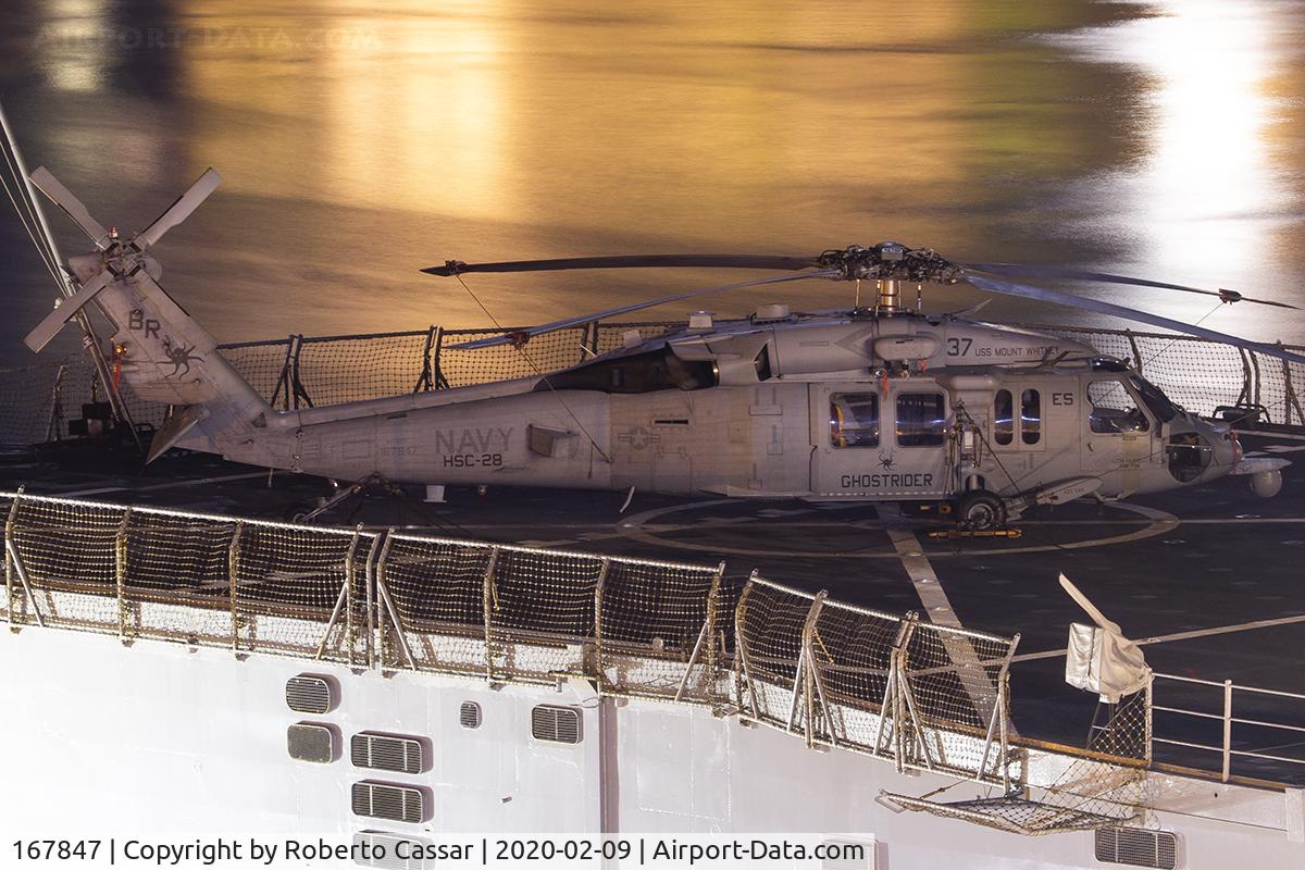 167847, Sikorsky MH-60S Knighthawk C/N 70-3230, Grand Harbour