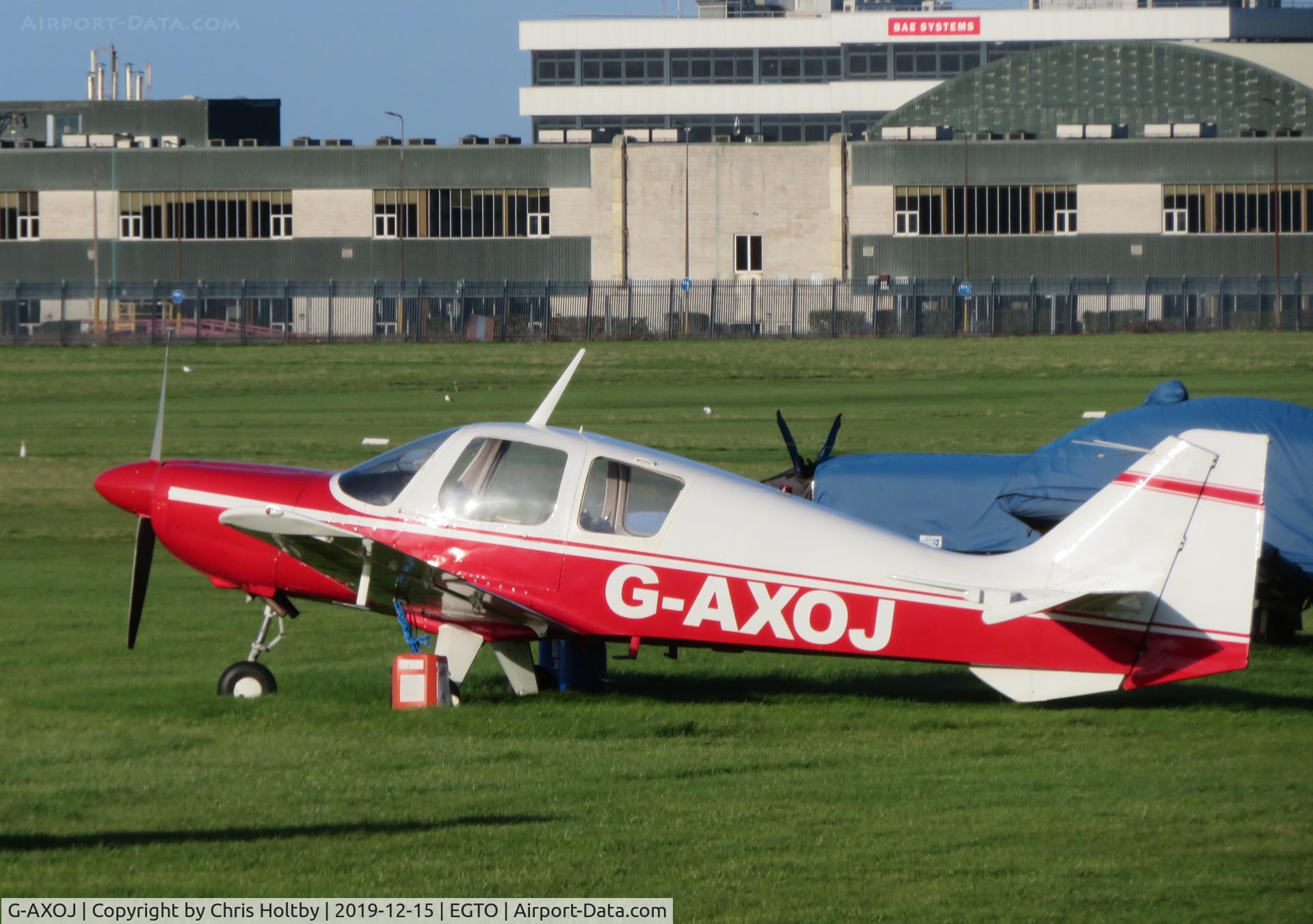 G-AXOJ, 1969 Beagle B-121 Pup Series 2 (Pup 150) C/N B121-109, Parked at Rochester Airport, Kent