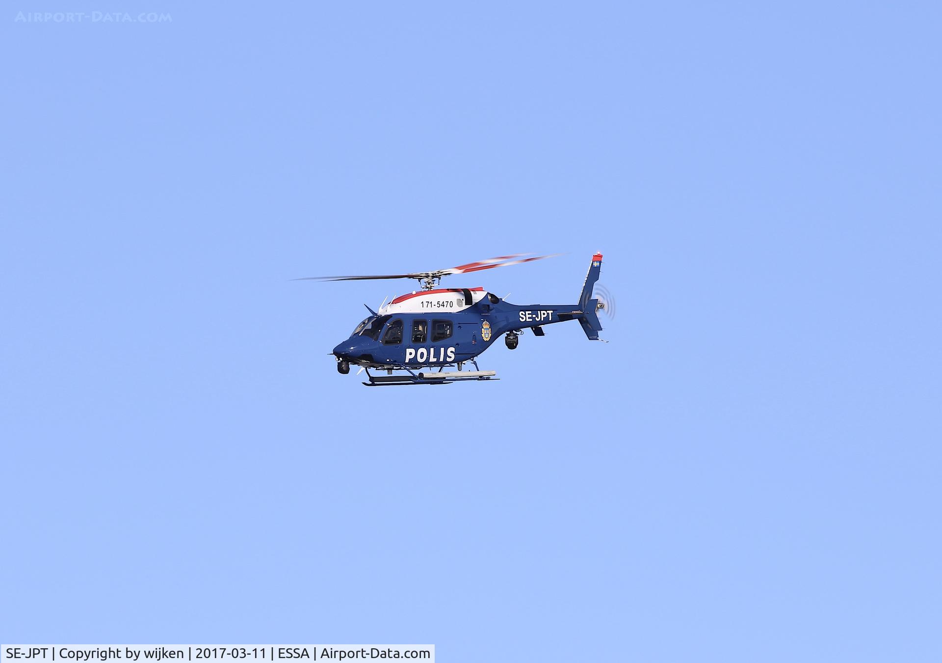 SE-JPT, 2013 Bell 429 GlobalRanger GlobalRanger C/N 57170, RWY 26