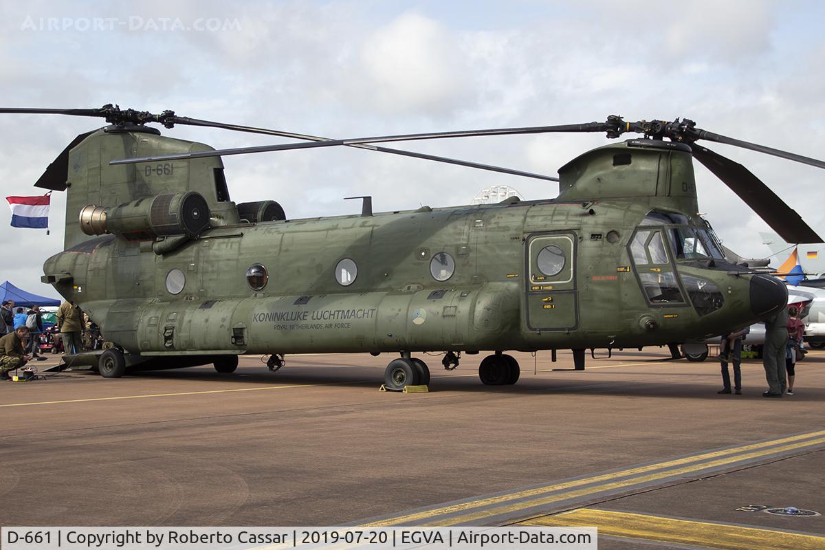 D-661, Boeing CH-47D Chinook C/N M.3661/NL-001, RIAT19