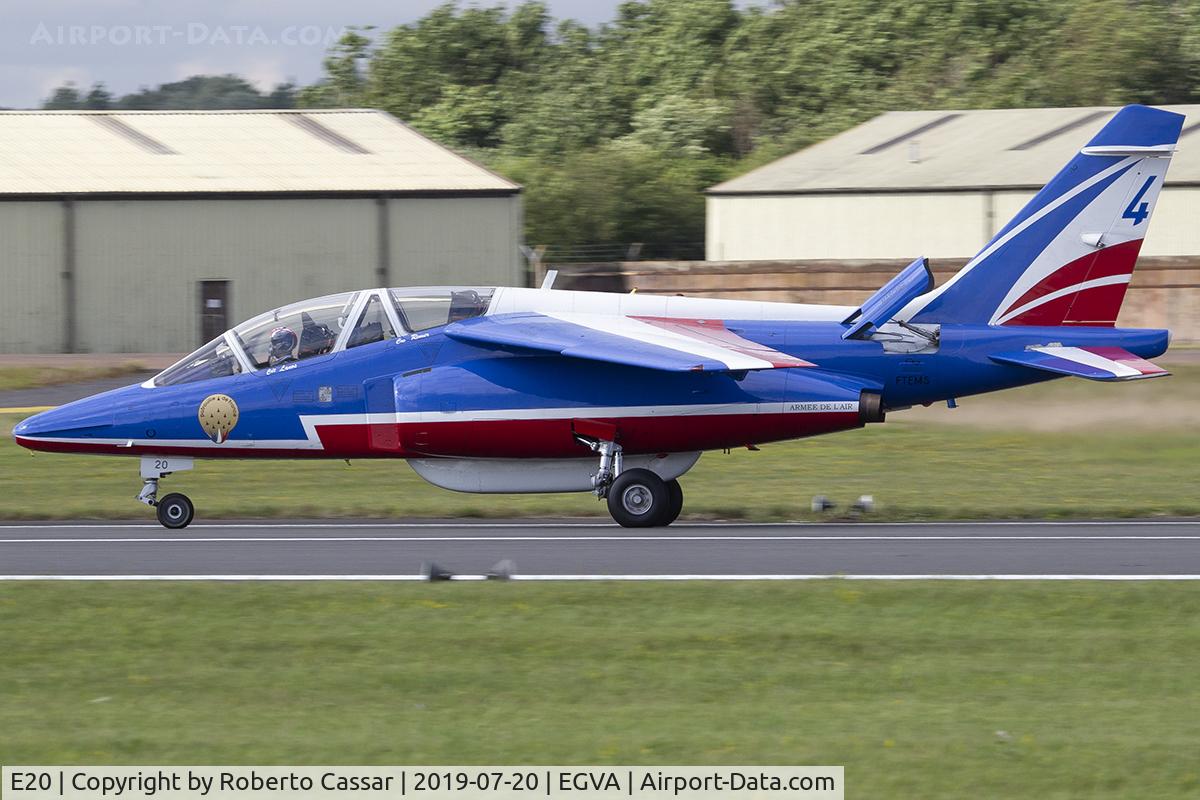 E20, Dassault-Dornier Alpha Jet E C/N E20, RIAT19