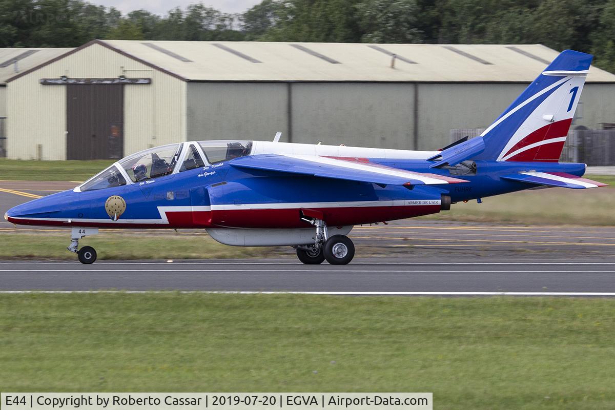 E44, Dassault-Dornier Alpha Jet E C/N E44, RIAT19