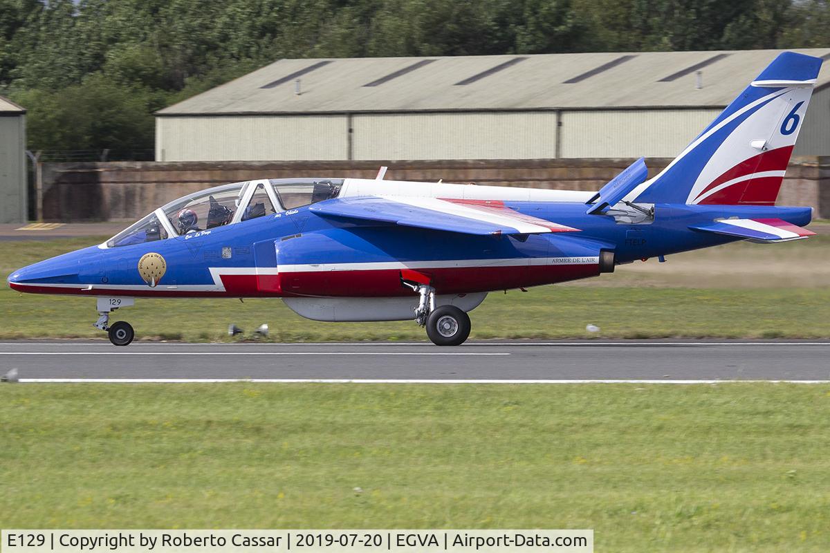 E129, Dassault-Dornier Alpha Jet E C/N E129, RIAT19
