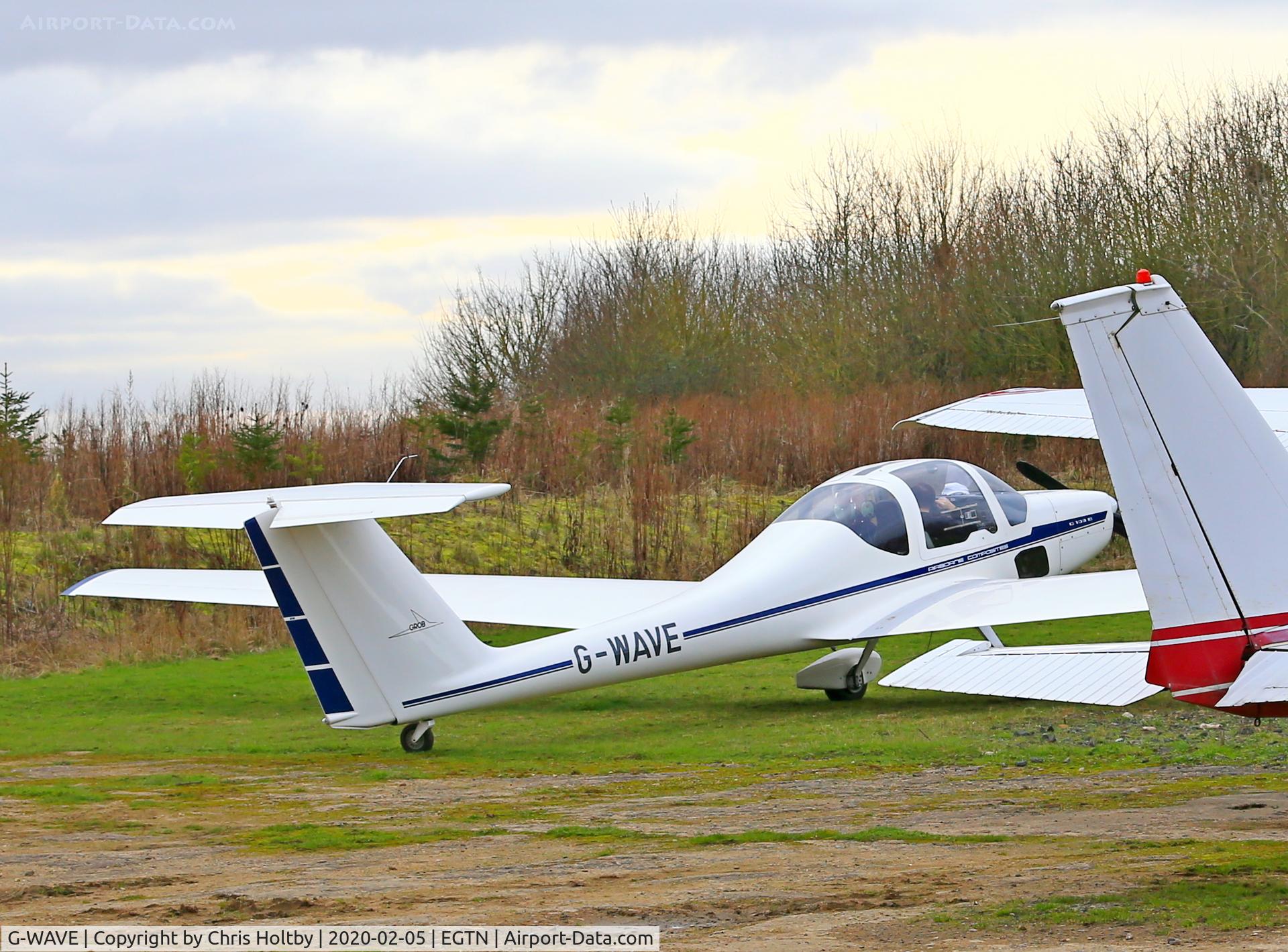 G-WAVE, 1985 Grob G-109B C/N 6381, Parked at Enstone, Oxon