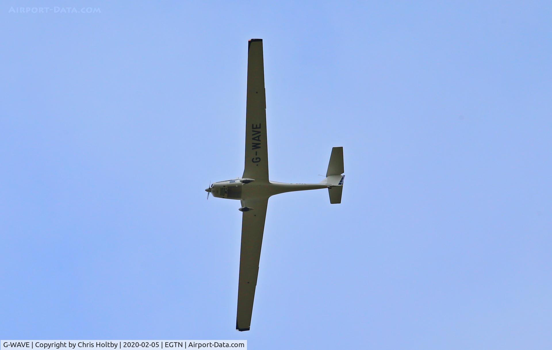 G-WAVE, 1985 Grob G-109B C/N 6381, Circuiting over Enstone Aerodrome, Oxon
