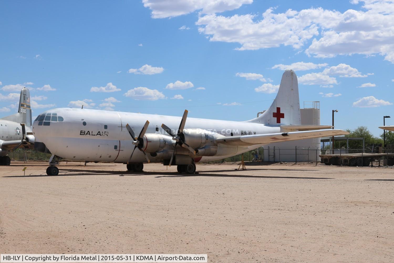 HB-ILY, 1969 Boeing C-97G Stratofreighter C/N 16657, PIMA 2015