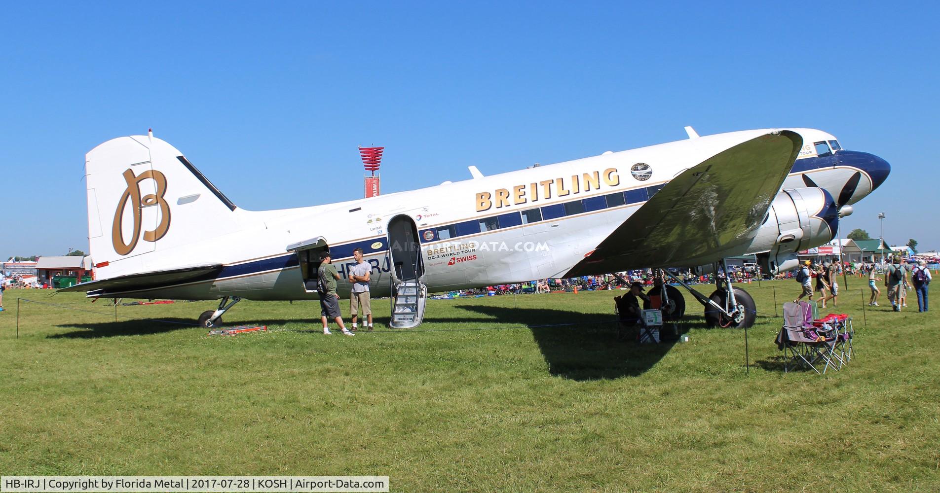 HB-IRJ, 1940 Douglas DC-3A-S4C4G C/N 2204, Air Venture 2017