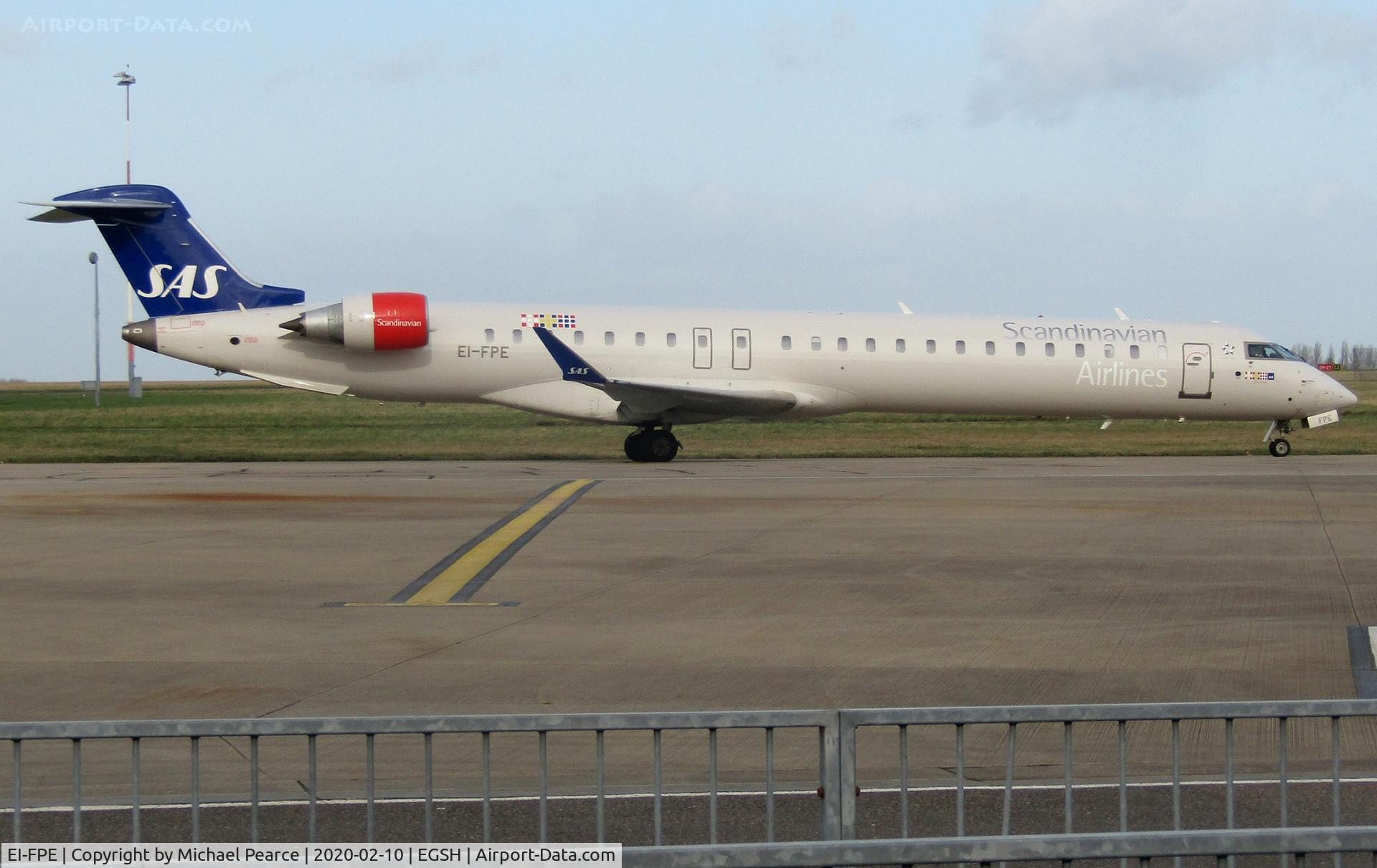 EI-FPE, 2016 Bombardier CRJ-900LR (CL-600-2D24) C/N 15402, 
