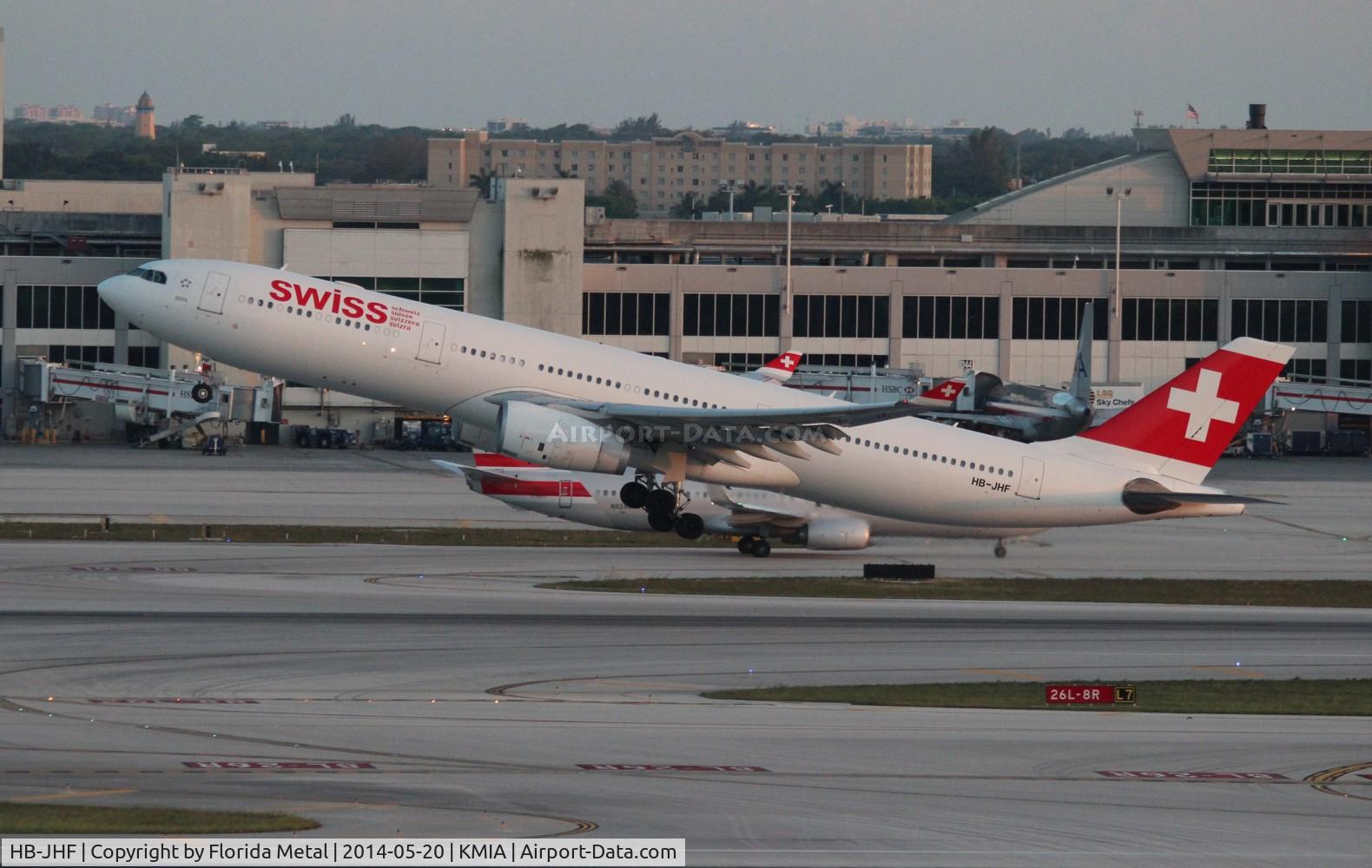 HB-JHF, 2010 Airbus A330-343X C/N 1089, MIA 2014