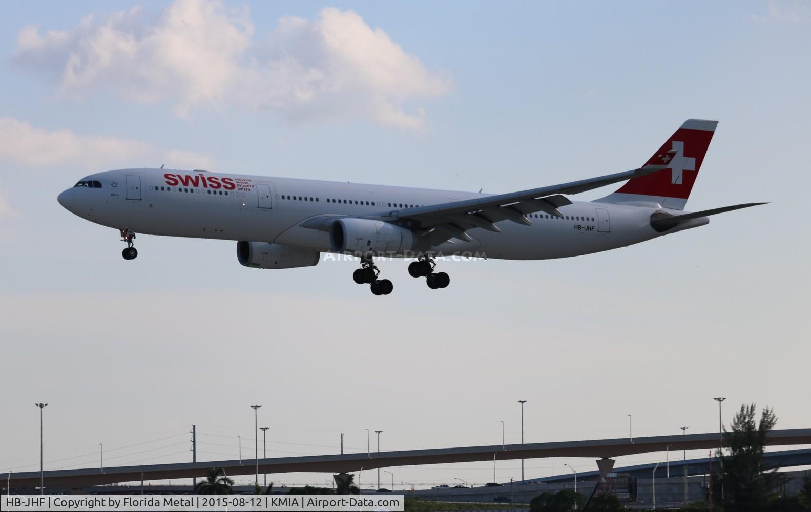 HB-JHF, 2010 Airbus A330-343X C/N 1089, MIA 2015