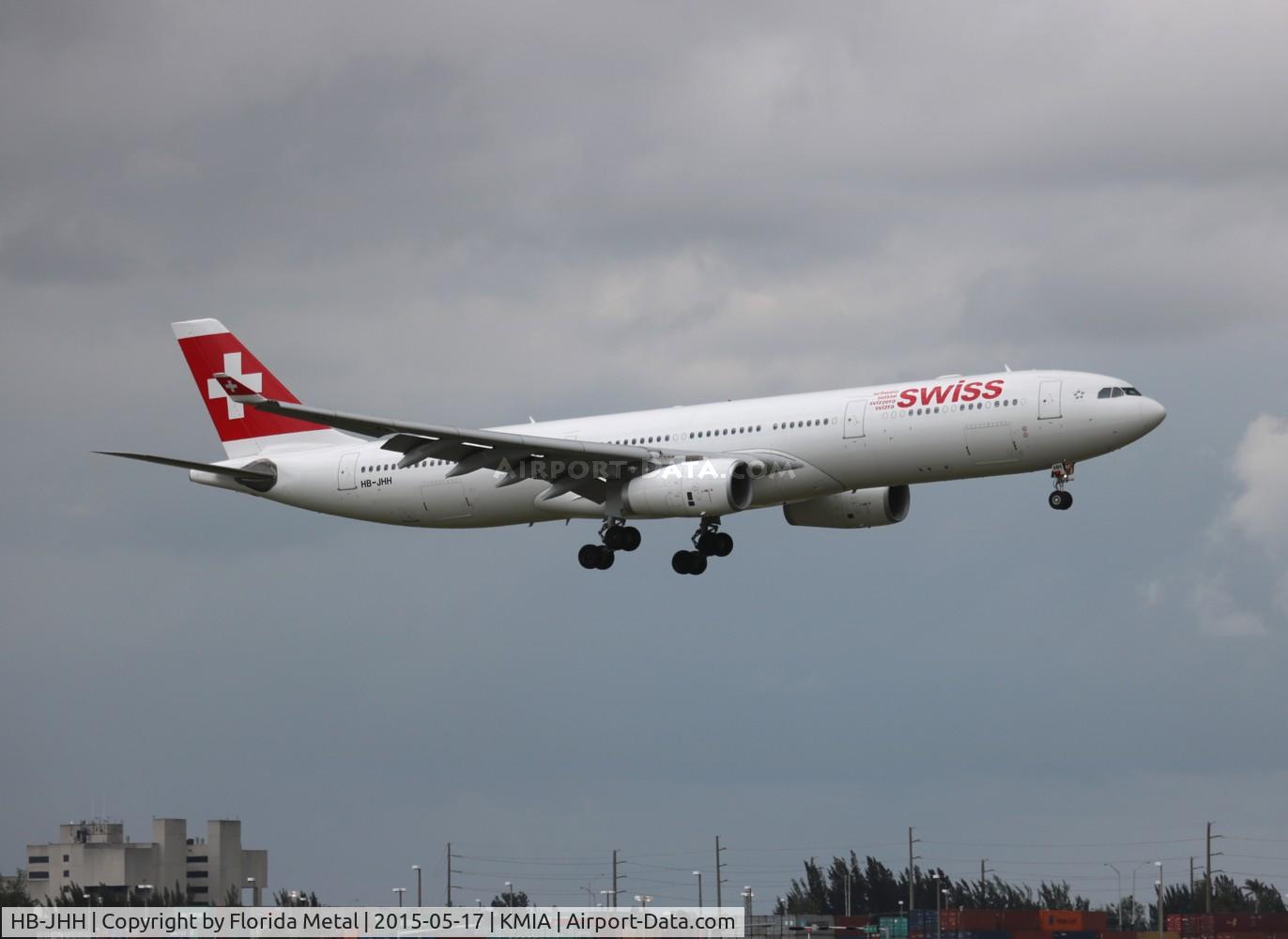 HB-JHH, 2010 Airbus A330-343X C/N 1145, MIA 2015