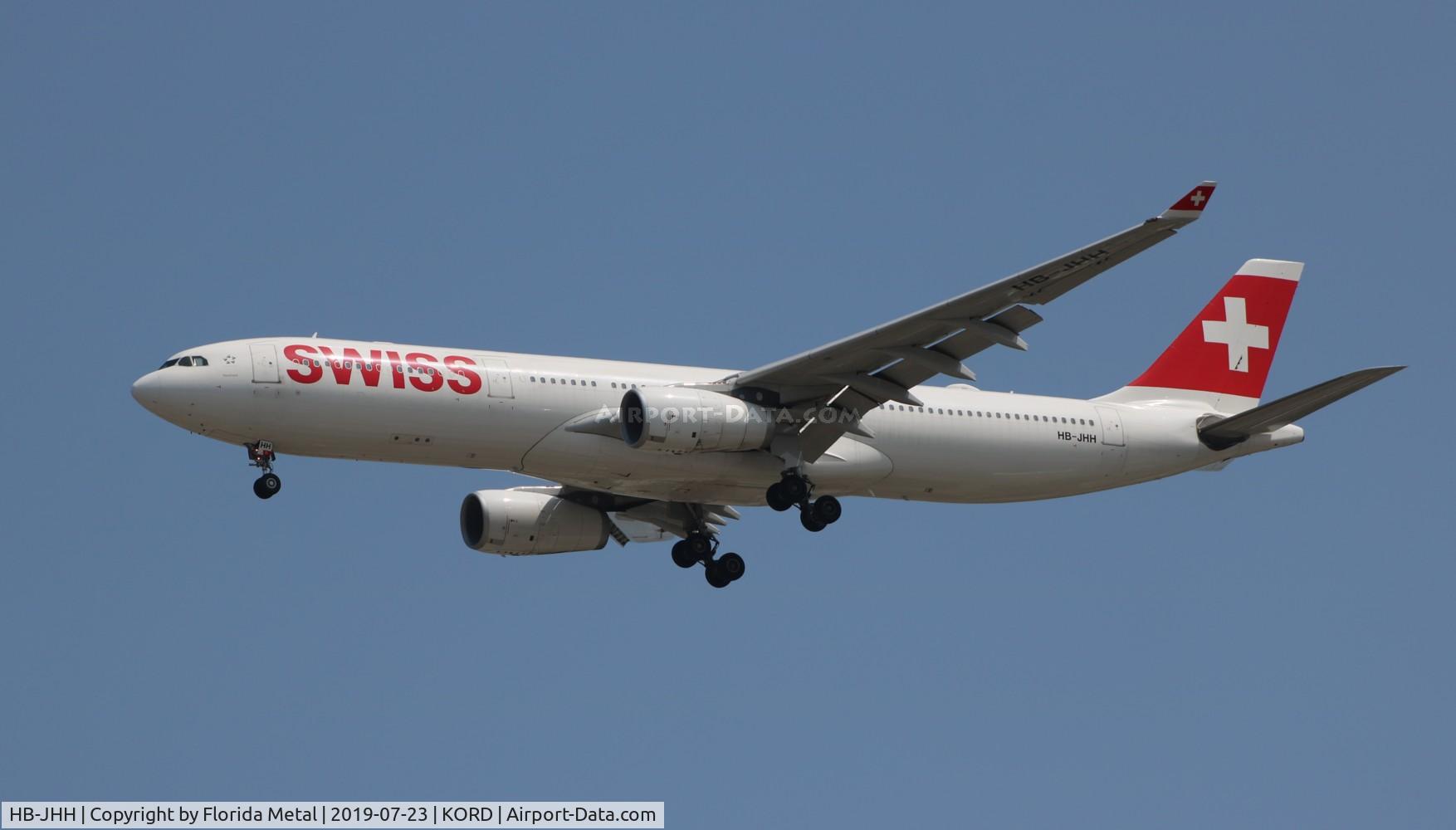 HB-JHH, 2010 Airbus A330-343X C/N 1145, ORD 2019