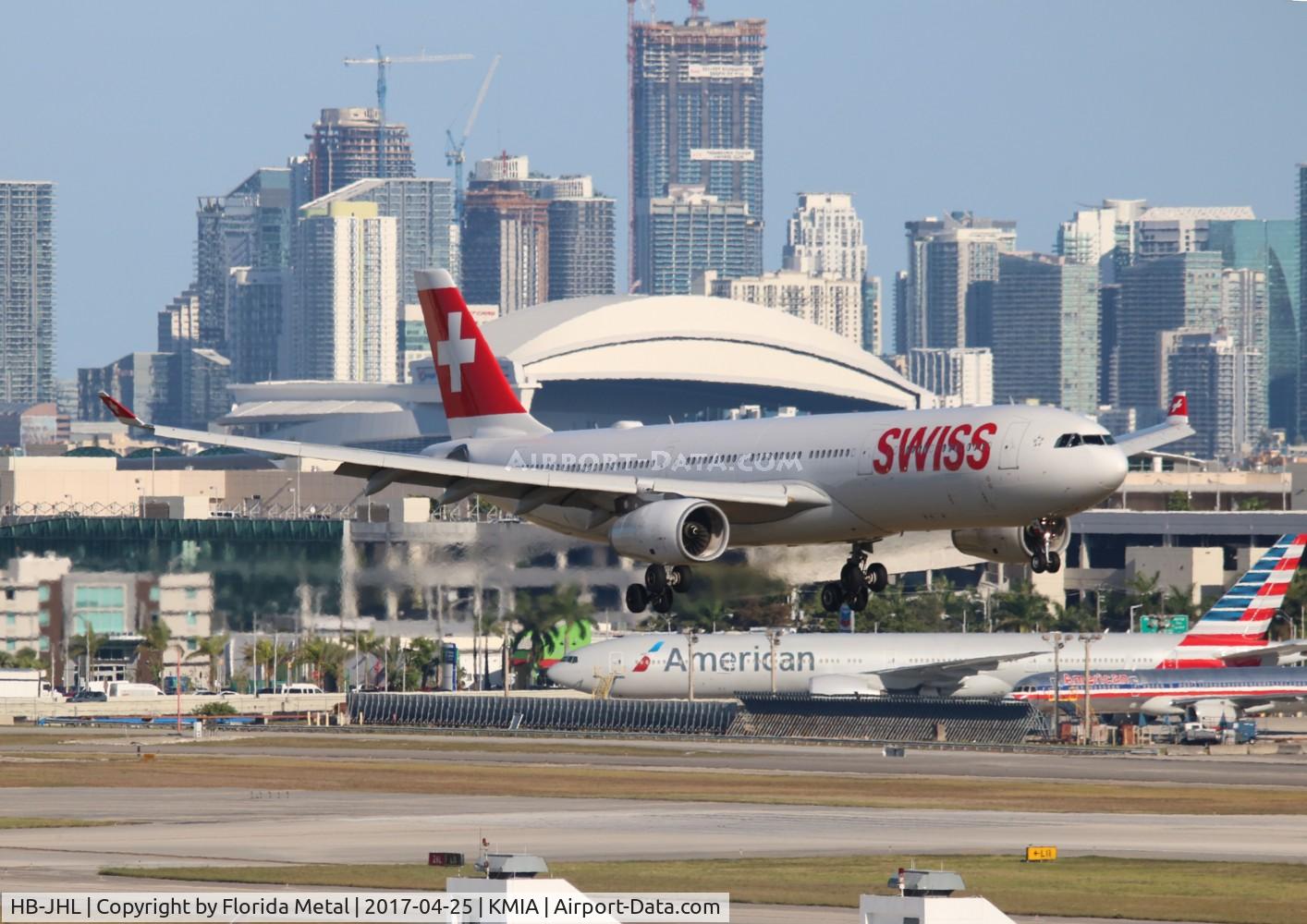 HB-JHL, 2011 Airbus A330-343X C/N 1290, MIA 2017