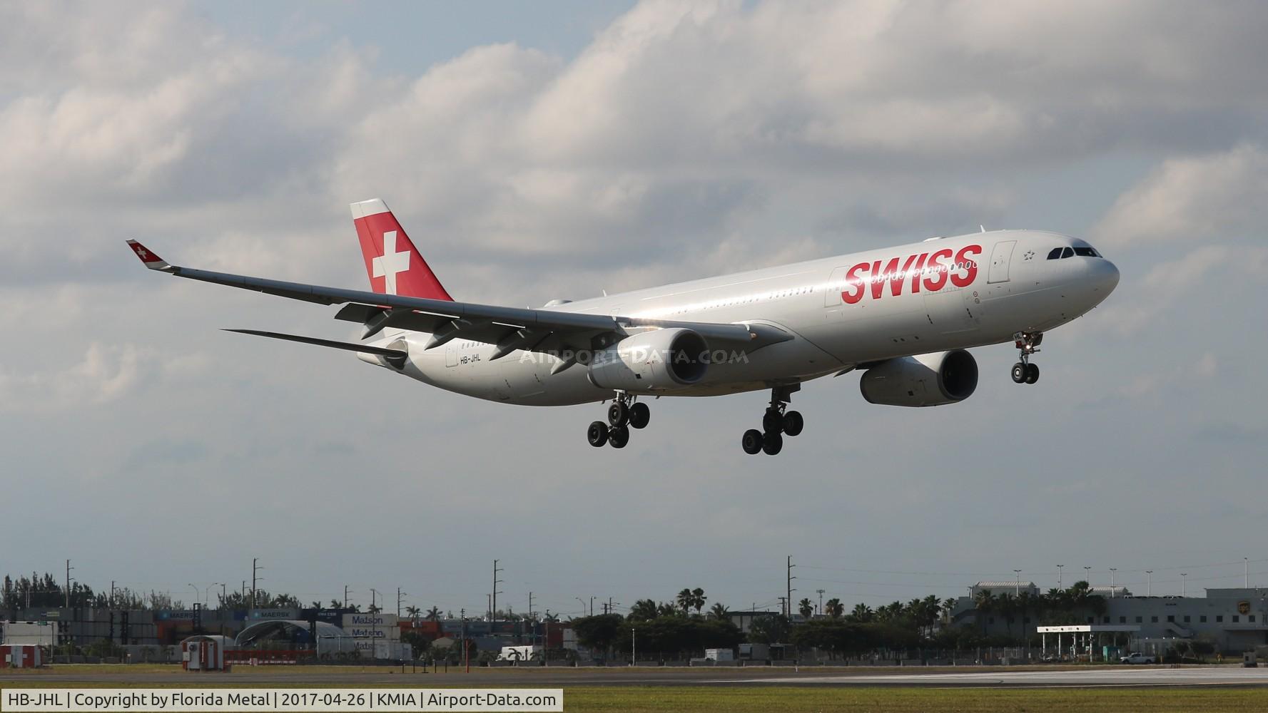 HB-JHL, 2011 Airbus A330-343X C/N 1290, MIA 2017