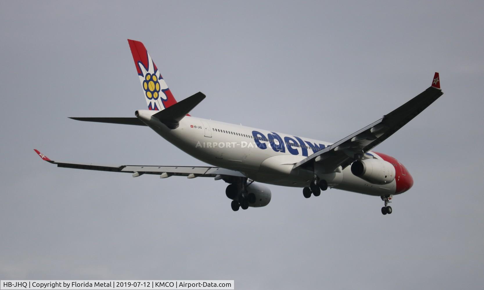 HB-JHQ, 2010 Airbus A330-343X C/N 1193, MCO 2019
