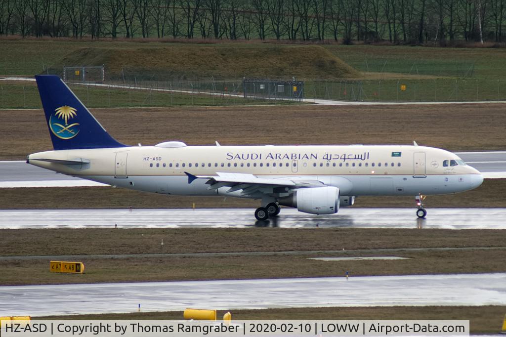 HZ-ASD, 2010 Airbus A320-214 C/N 4364, Saudia - Saudi Arabian Airlines Airbus A320