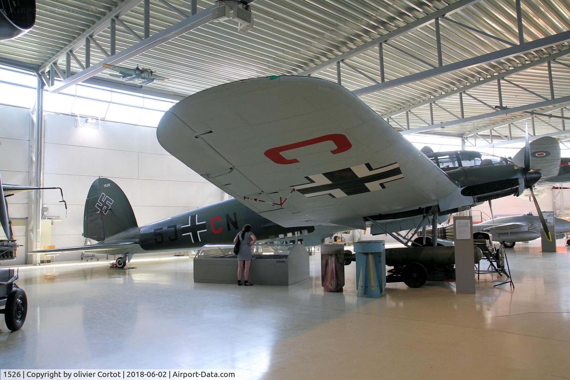 1526, Heinkel He-111P-1 C/N 1526, nicely restored He111